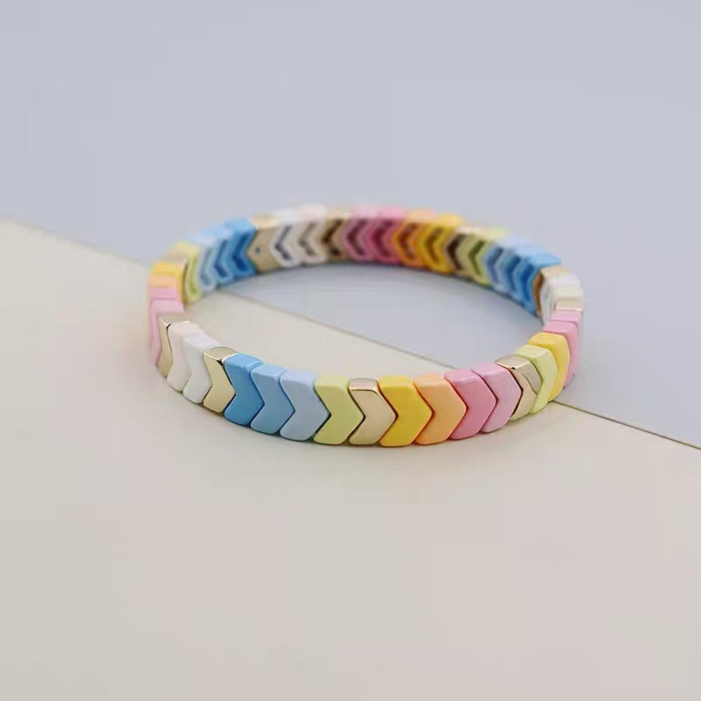 Roxanne Assoulin - Rainbow Brite Bit X Bit Colorful Stretch Bracelet